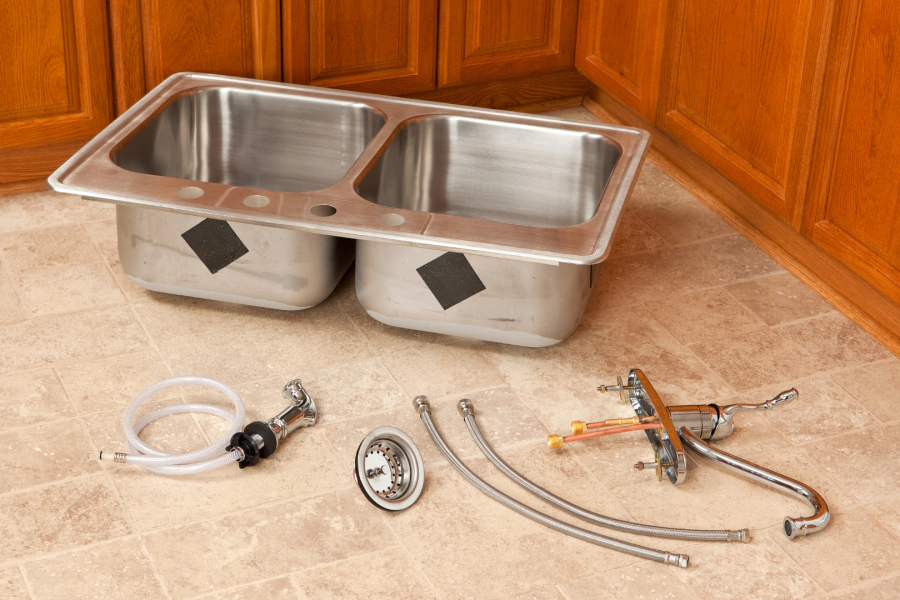 service kitchen plumbing work